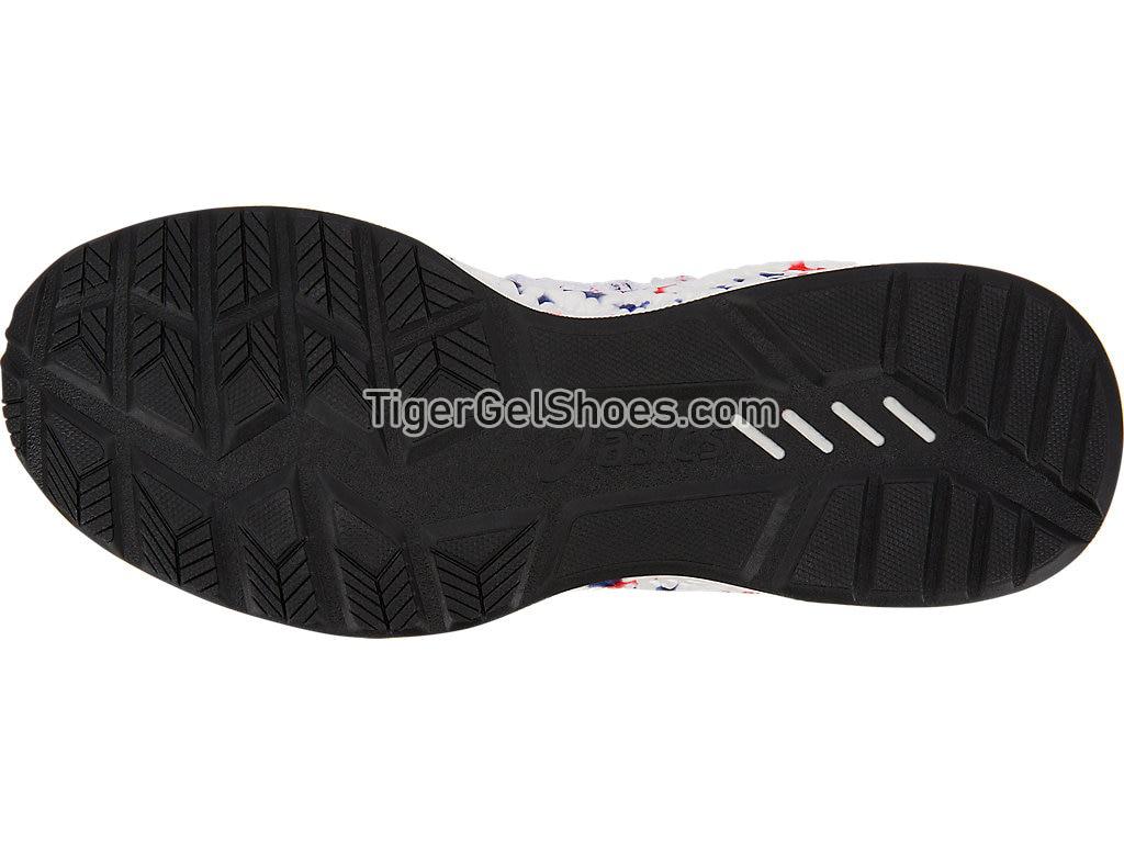 Asics HyperGEL-Kan White/Fiery Red 1022A032-100 Womens Running Shoes