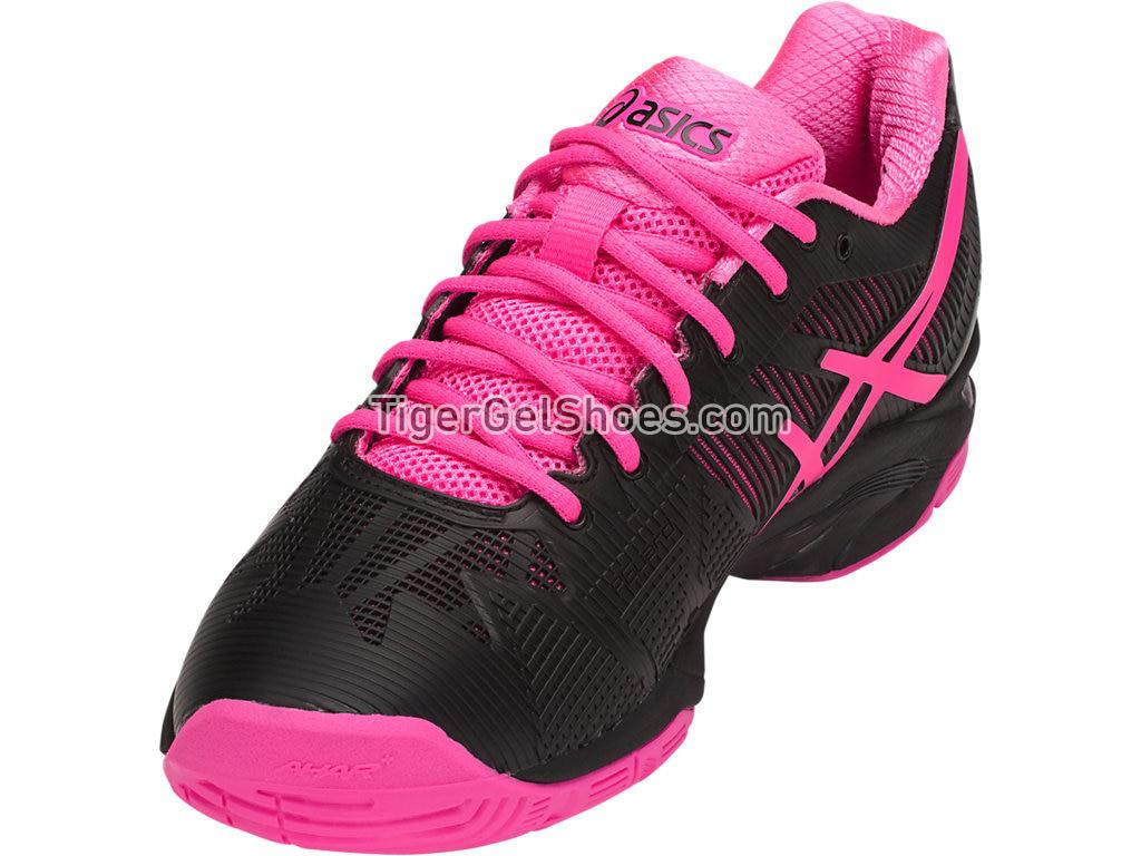 Asics GEL-Solution Speed 3 Black/Hot Pink/Silver E650N-9020 Womens Tennis Shoes