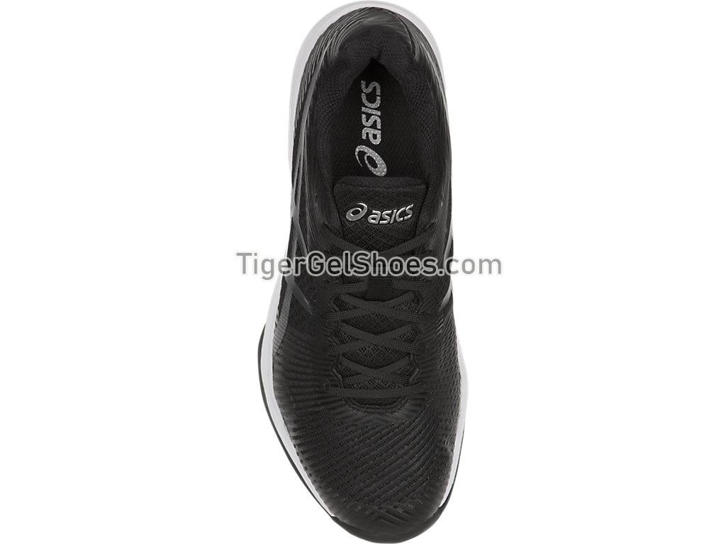 Asics Volley Elite FF Black/Dark Grey/White B751N-9095 Womens Volleyball Shoes