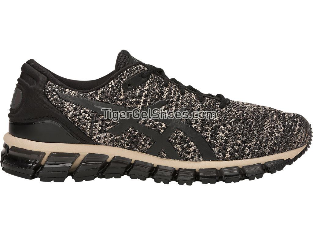 Asics GEL-Quantum 360 Knit Feather Grey/Black T840N-024 Mens Running Shoes