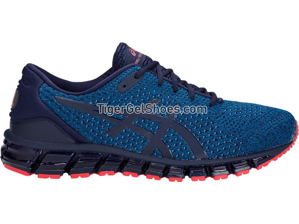 Asics GEL-Quantum 360 Knit Race Blue/Peacoat T840N-400 Mens Running Shoes