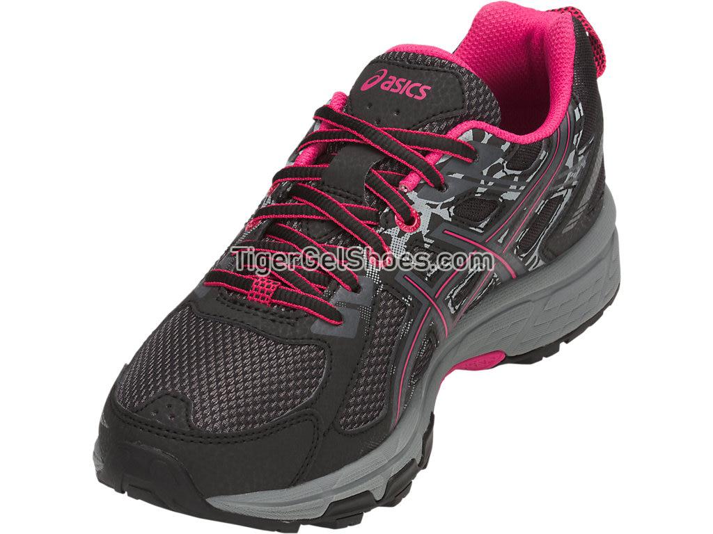 Asics GEL-Venture 6 Black/Pixel Pink T7G6N-001 Womens Trail Running Shoes