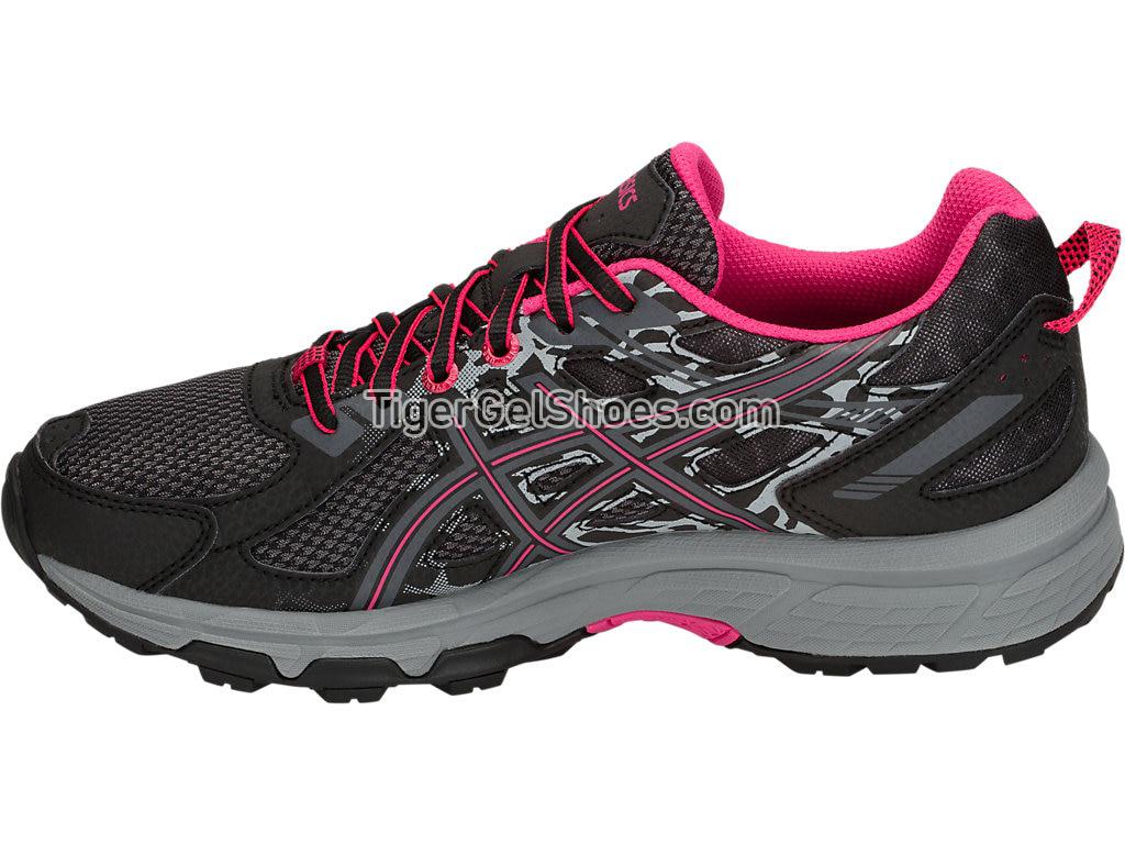 Asics GEL-Venture 6 Black/Pixel Pink T7G6N-001 Womens Trail Running Shoes