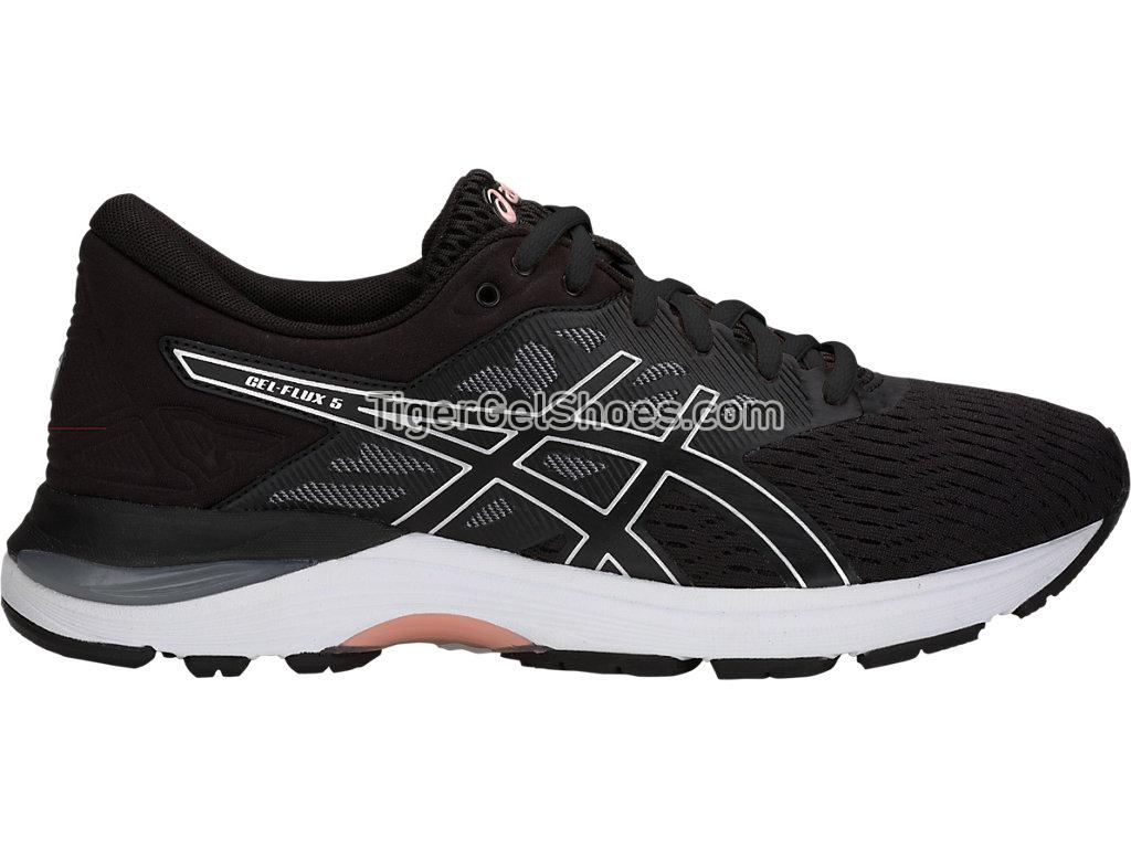 Asics GEL-Flux 5 Black/Black T861N-001 Womens Running Shoes