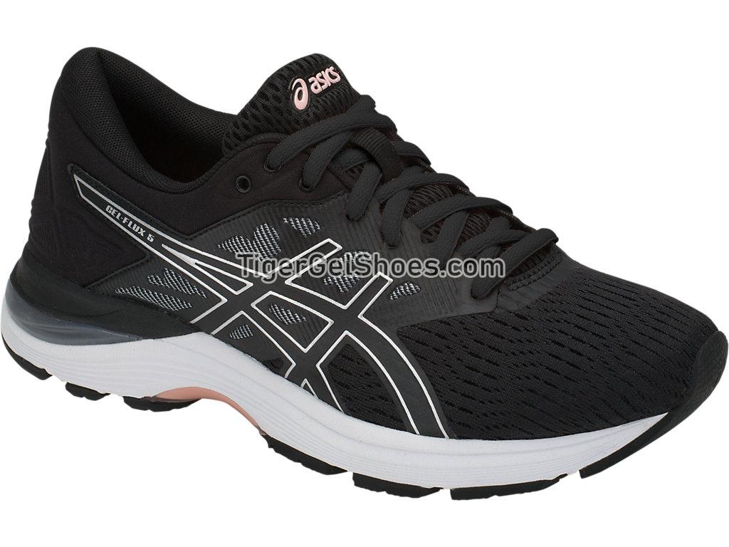 Asics GEL-Flux 5 Black/Black T861N-001 Womens Running Shoes