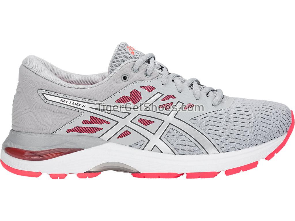 Asics GEL-Flux 5 Mid Grey/Silver T861N-020 Womens Running Shoes