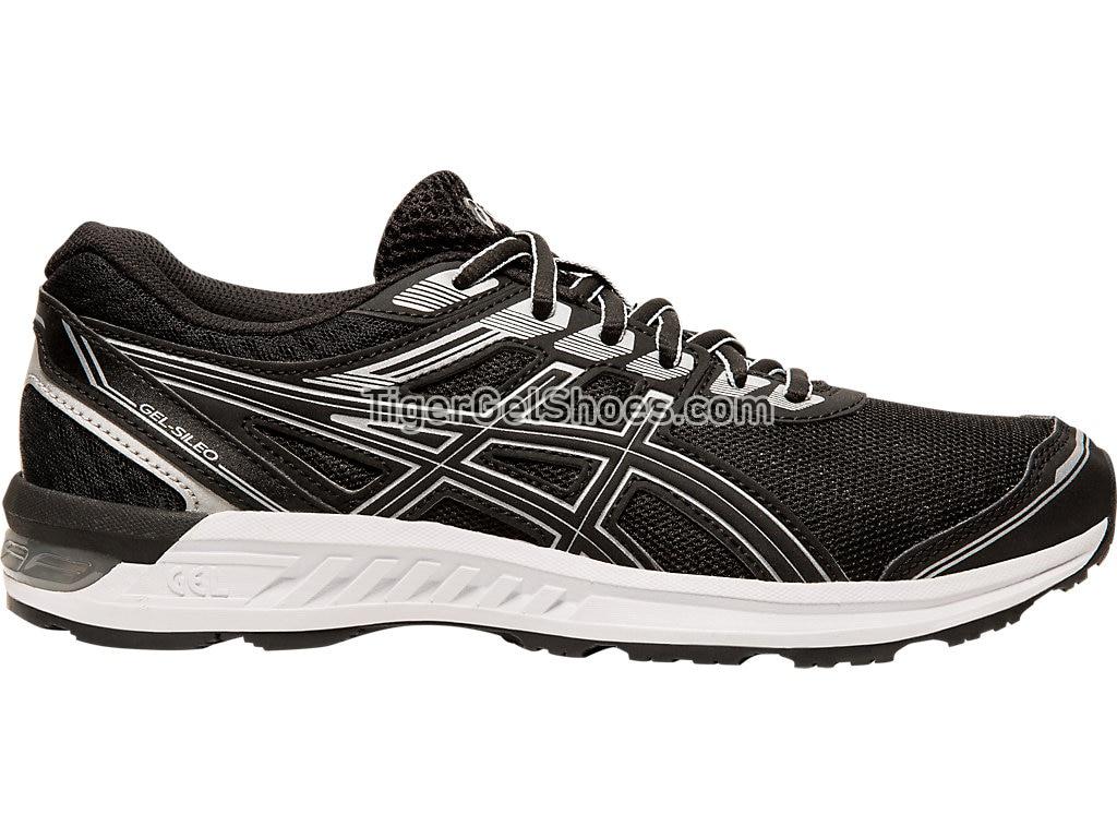 Asics GEL-Sileo Black/Silver 1012A177-003 Womens Running Shoes