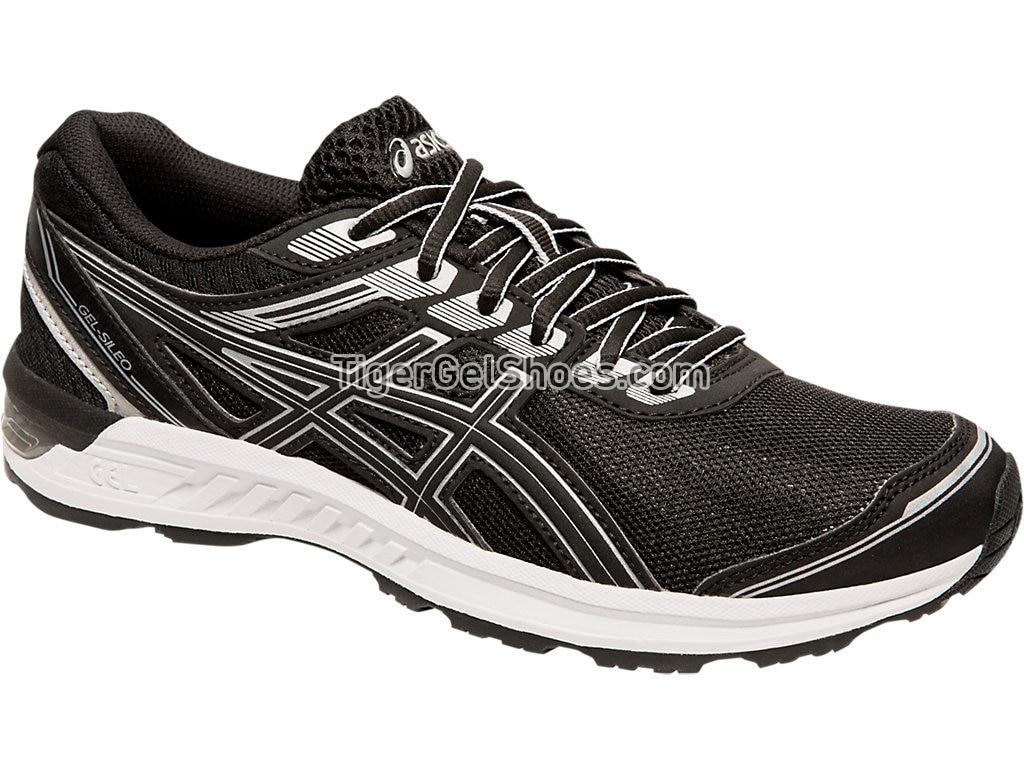 Asics GEL-Sileo Black/Silver 1012A177-003 Womens Running Shoes