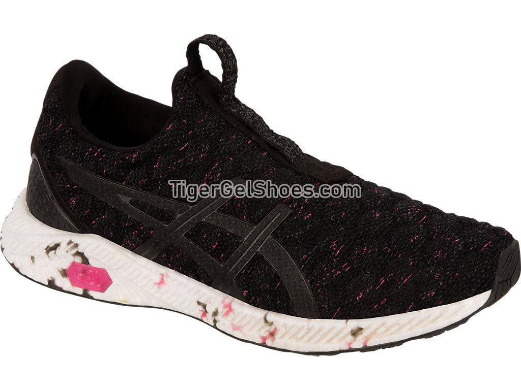 Asics HyperGEL-KENZEN Black/Hot Pink/Carbon T8F5N-9020 Womens Running Shoes