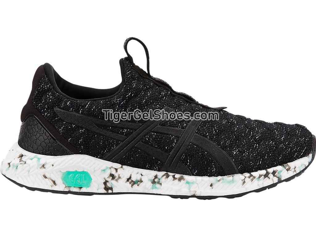 Asics HyperGEL-KENZEN Black/Opal Green/White T8F5N-9067 Womens Running Shoes