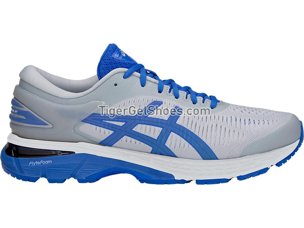 Asics GEL-Kayano 25 Lite-Show Mid Grey/Illusion Blue 1011A204-020 Mens Running Shoes