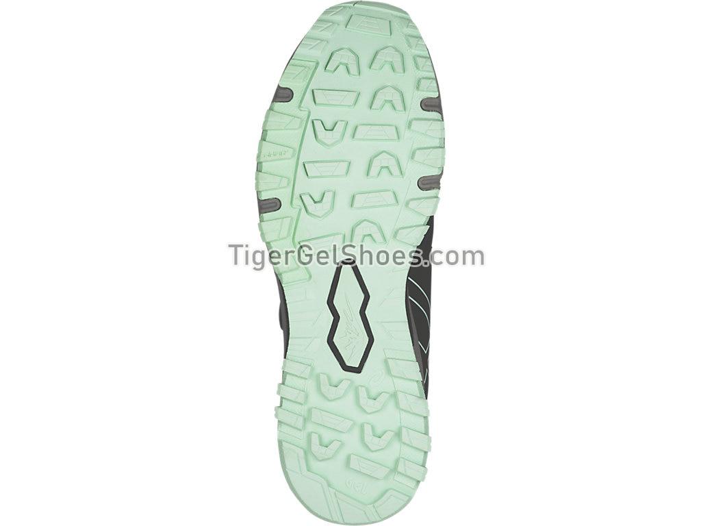 Asics GEL-Fujirado Hampton Green/Black/Aluminum T7F7N-8590 Womens Trail Running Shoes