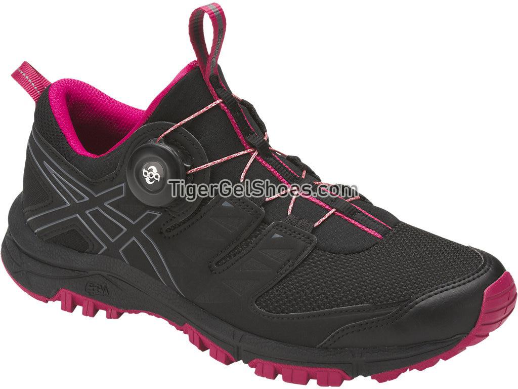 Asics GEL-Fujirado Black/Carbon/Cosmo Pink T7F7N-9097 Womens Trail Running Shoes