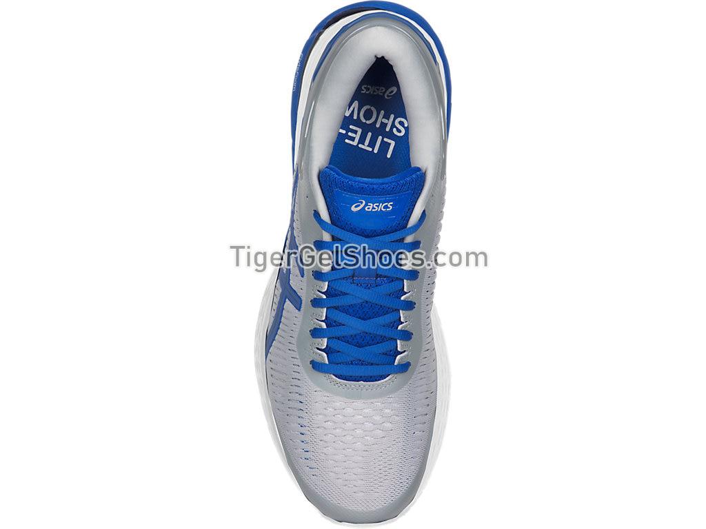 Asics GEL-Kayano 25 Lite-Show Mid Grey/Illusion Blue 1011A204-020 Mens Running Shoes