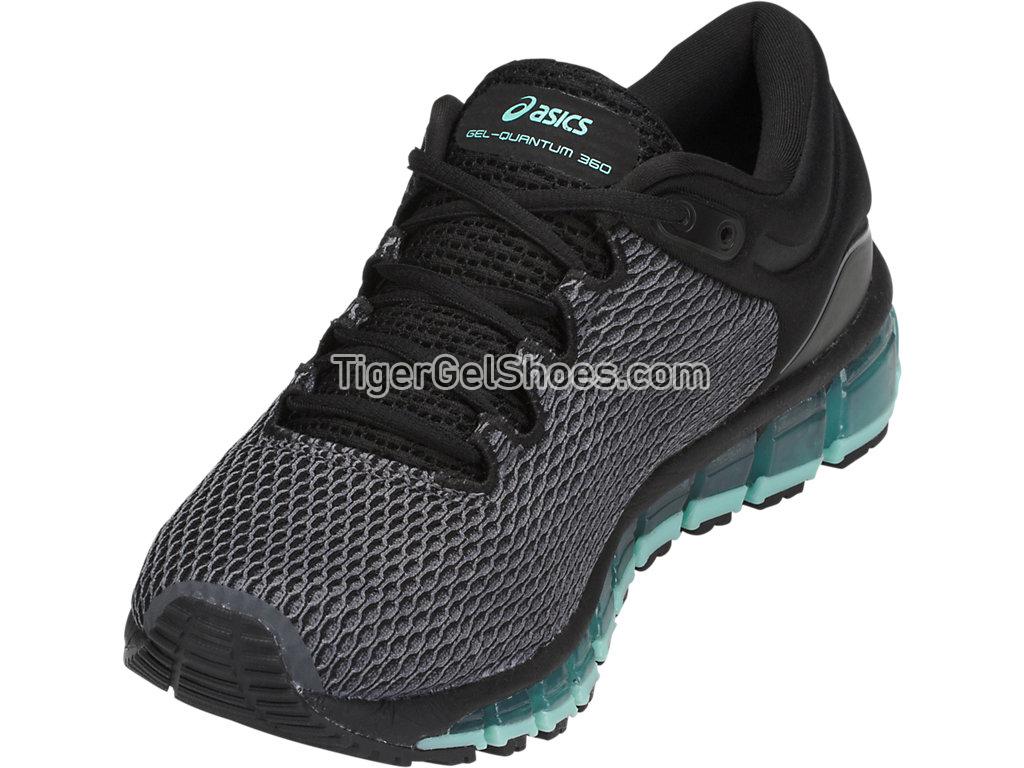 Asics GEL-Quantum 360 Shift MX Carbon/Black/Aruba Blue T889N-9790 Womens Running Shoes