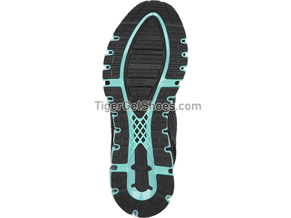 Asics GEL-Quantum 360 Shift MX Carbon/Black/Aruba Blue T889N-9790 Womens Running Shoes