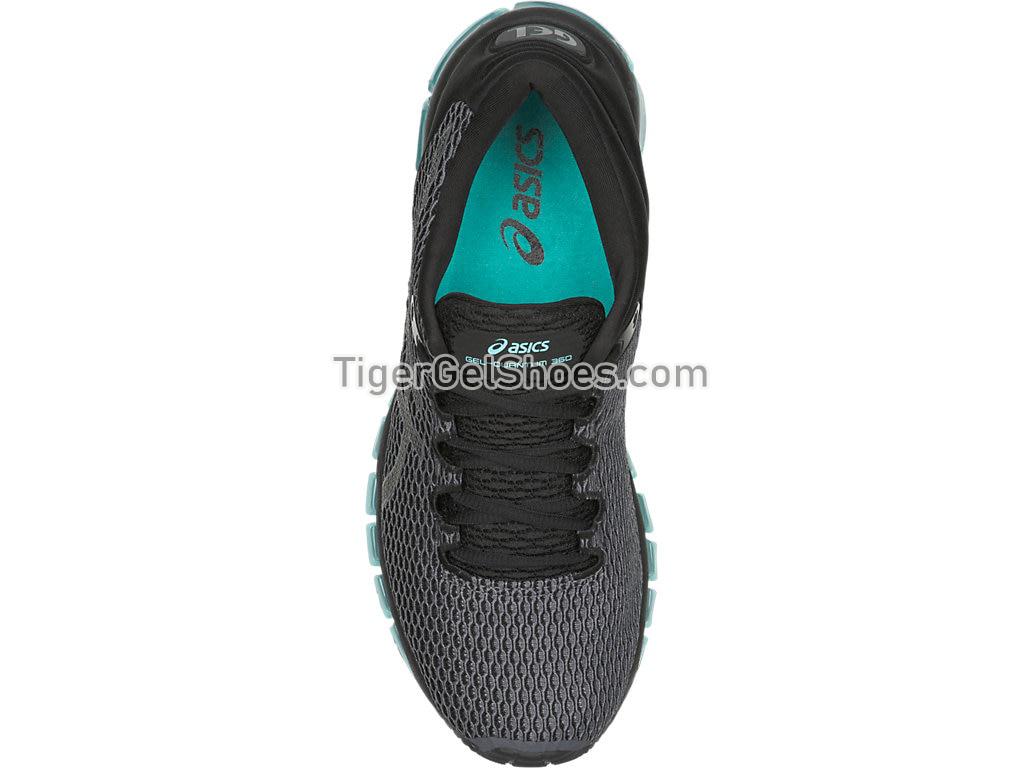 Asics GEL-Quantum 360 Shift MX Carbon/Black/Aruba Blue T889N-9790 Womens Running Shoes