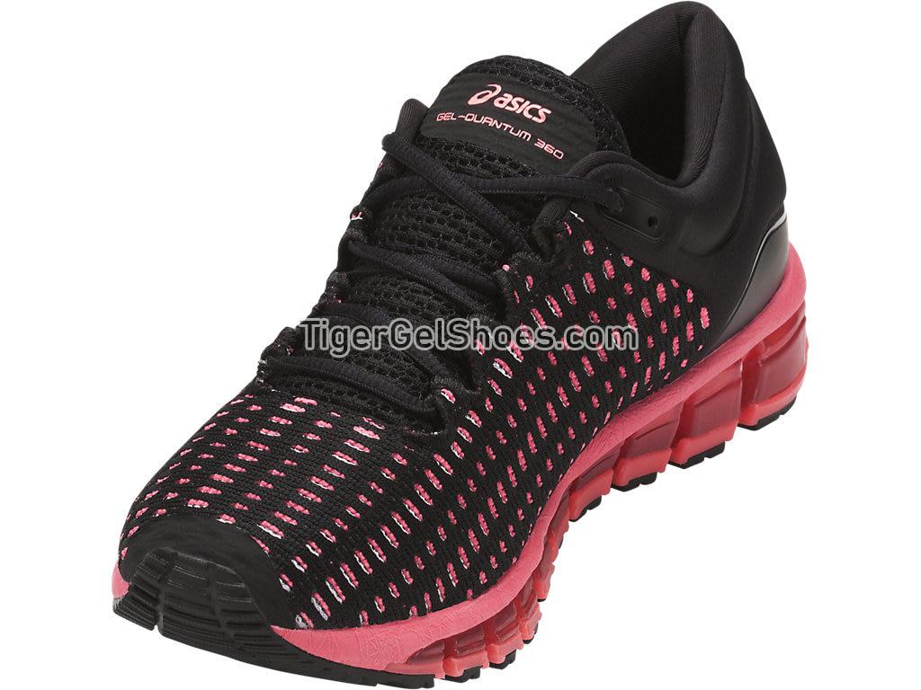 Asics GEL-Quantum 360 Shift Black/Flash Coral/Black T7E7N-9006 Womens Running Shoes