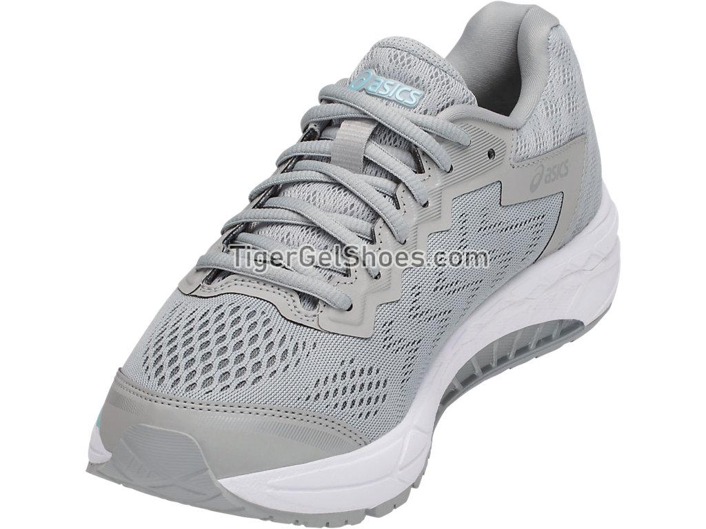 Asics GEL-Fortitude 8 Mid Grey/White/Porcelain Blue T866N-9601 Womens Running Shoes