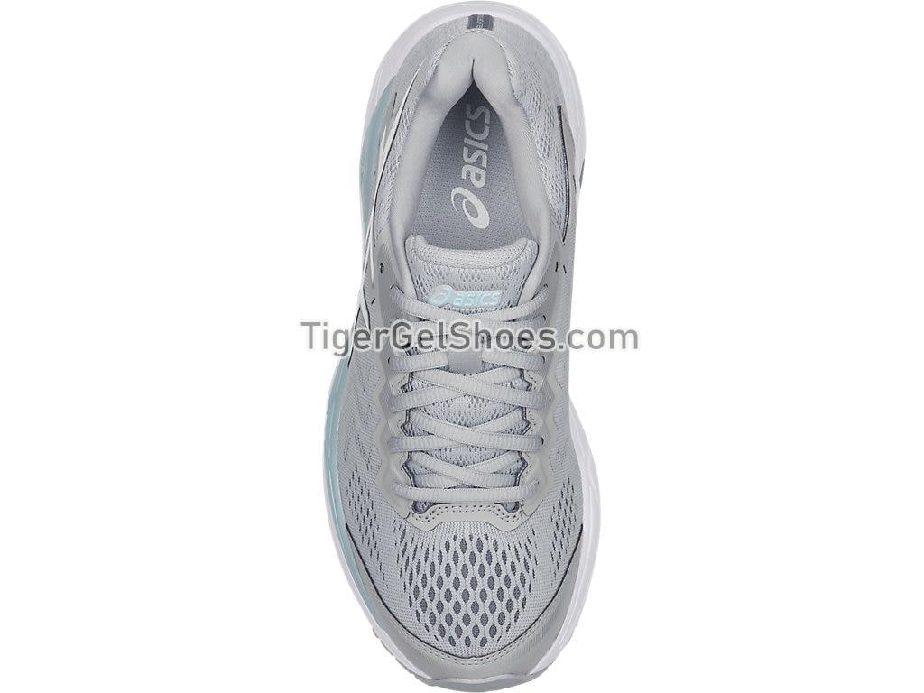 Asics GEL-Fortitude 8 Mid Grey/White/Porcelain Blue T866N-9601 Womens Running Shoes