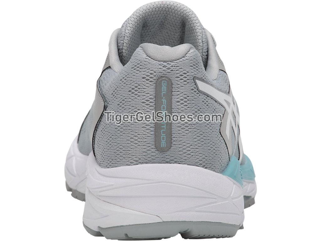 Asics GEL-Fortitude 8 Mid Grey/White/Porcelain Blue T866N-9601 Womens Running Shoes