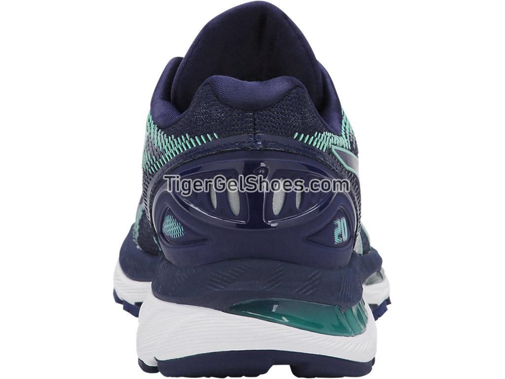 Asics GEL-Nimbus 20 (2A) Indigo Blue/Indigo Blue/Opal Green T853N-4949 Womens Running Shoes