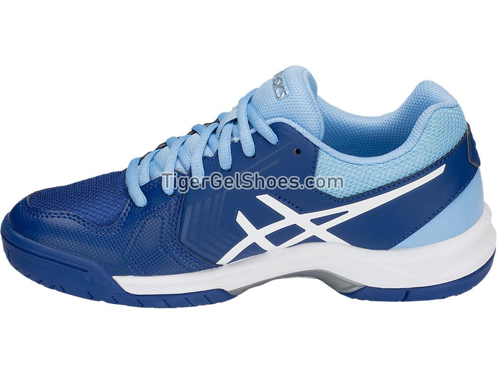 Asics GEL-Dedicate 5 Monaco Blue/White E757Y-400 Womens Tennis Shoes