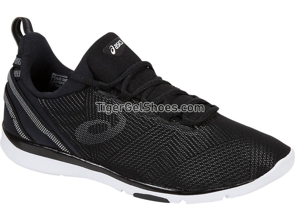 Asics GEL-Fit Sana 3 Black/White/Silver S751N-9001 Womens Training Shoes