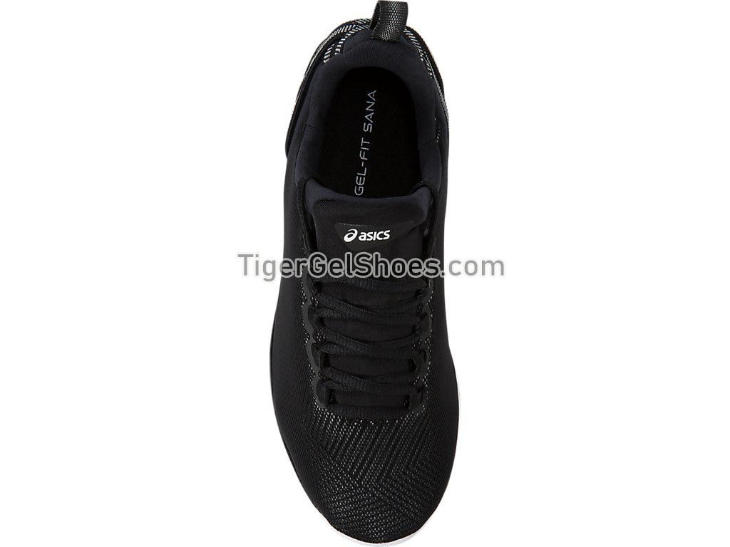 Asics GEL-Fit Sana 3 Black/White/Silver S751N-9001 Womens Training Shoes