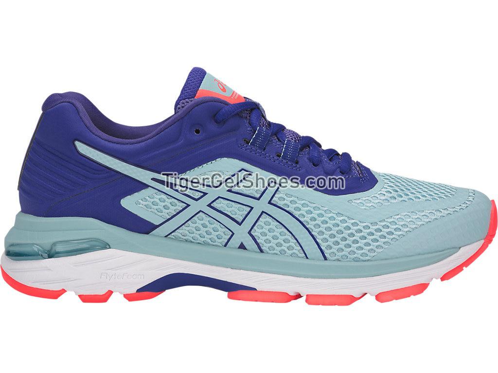 Asics GT-2000 6 Porcelain Blue/Porcelain Blue/ASICS Blue T855N-1414 Womens Running Shoes