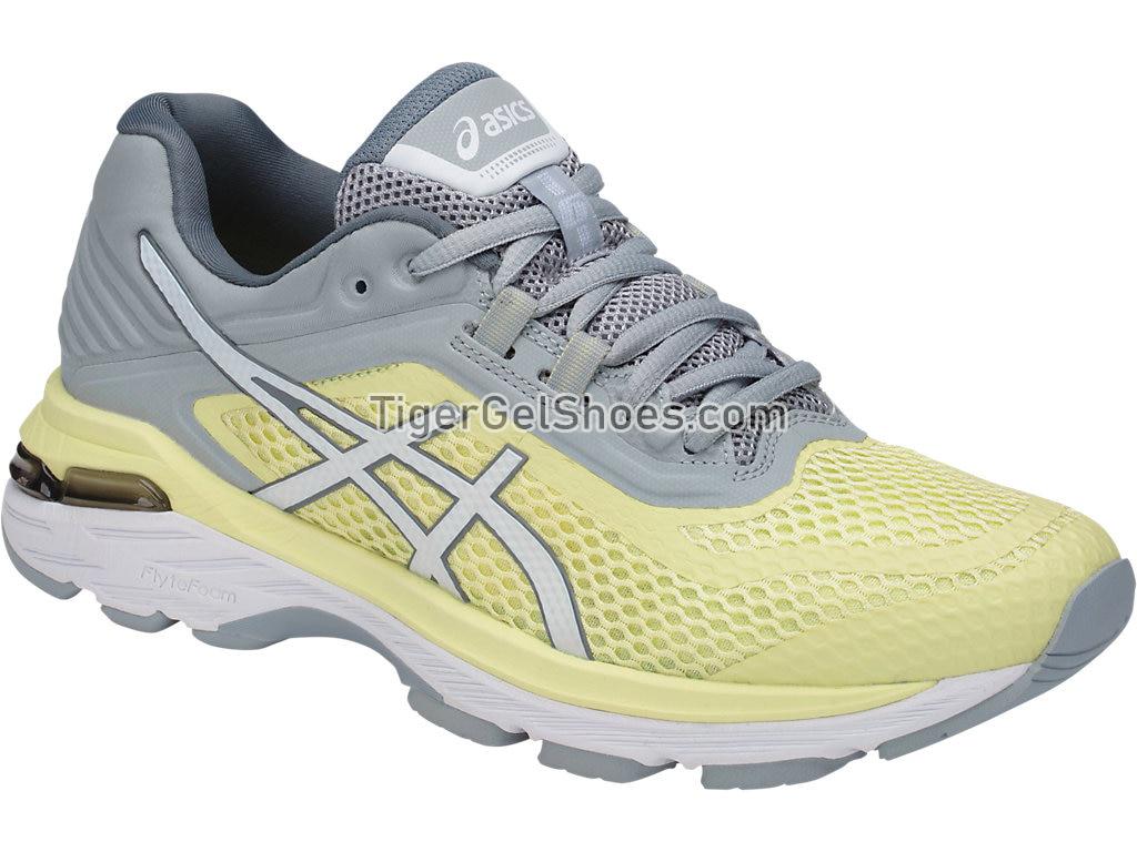 Asics GT-2000 6 Limelight/White/Mid Grey T855N-8501 Womens Running Shoes