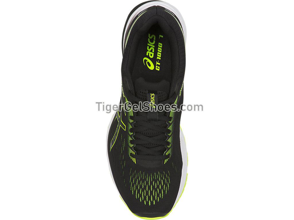 Asics GT-1000 7 Black/Hazard Green 1011A042-004 Mens Running Shoes