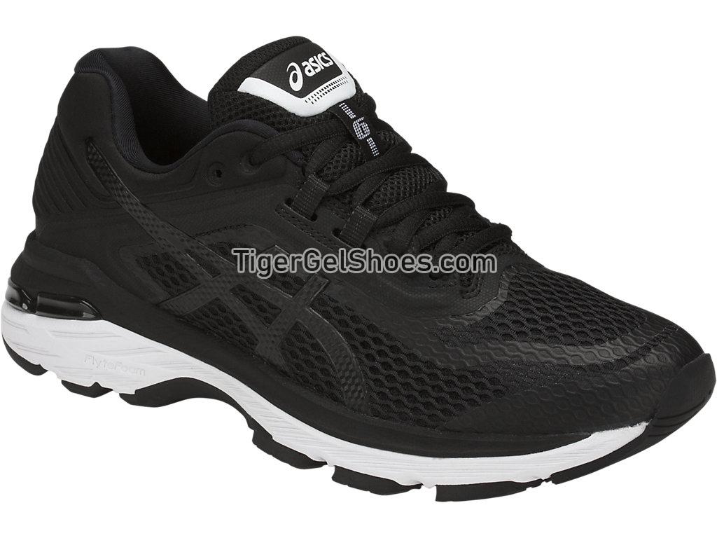 Asics GT-2000 6 Black/White/Carbon T855N-9001 Womens Running Shoes
