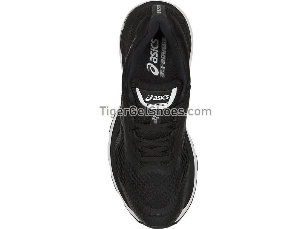 Asics GT-2000 6 Black/White/Carbon T855N-9001 Womens Running Shoes