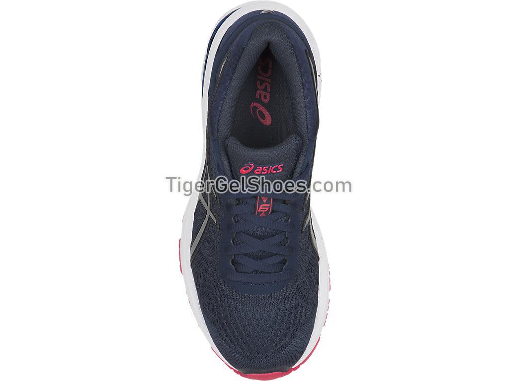Asics GT-1000 6 Insignia Blue/Silver/Rouge Red T7A9N-5093 Womens Running Shoes