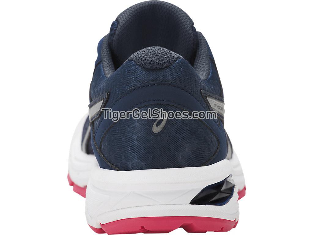Asics GT-1000 6 Insignia Blue/Silver/Rouge Red T7A9N-5093 Womens Running Shoes