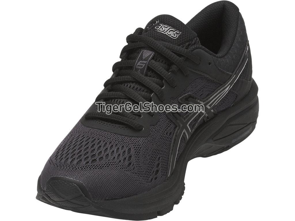 Asics GT-1000 6 Black/Black/Silver T7A9N-9090 Womens Running Shoes