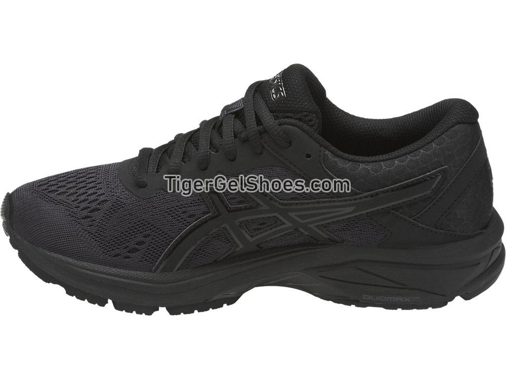 Asics GT-1000 6 Black/Black/Silver T7A9N-9090 Womens Running Shoes