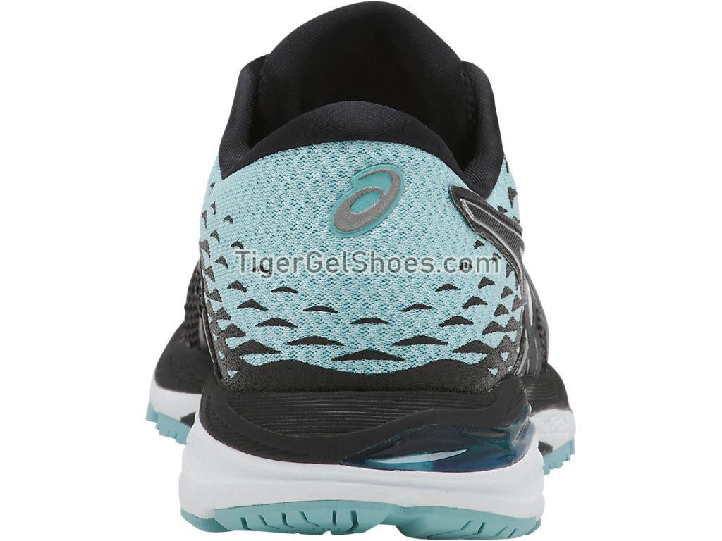 Asics GEL-Cumulus 19 Black/Porcelain Blue/White T7B8N-9014 Womens Running Shoes