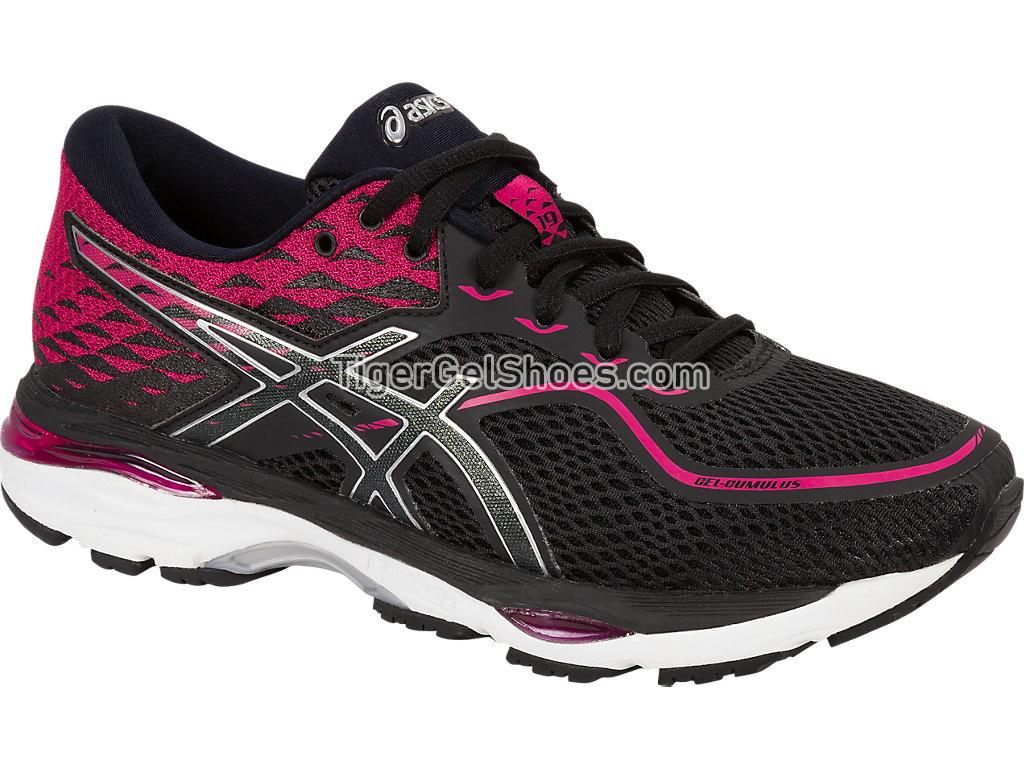 Asics GEL-Cumulus 19 Black/Silver/Ink Peacoat T7B8N-9093 Womens Running Shoes