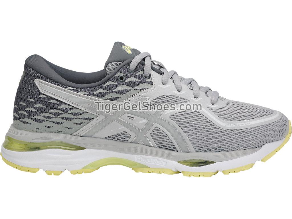 Asics GEL-Cumulus 19 Glacier Grey/Silver/Limelight T7B8N-9693 Womens Running Shoes