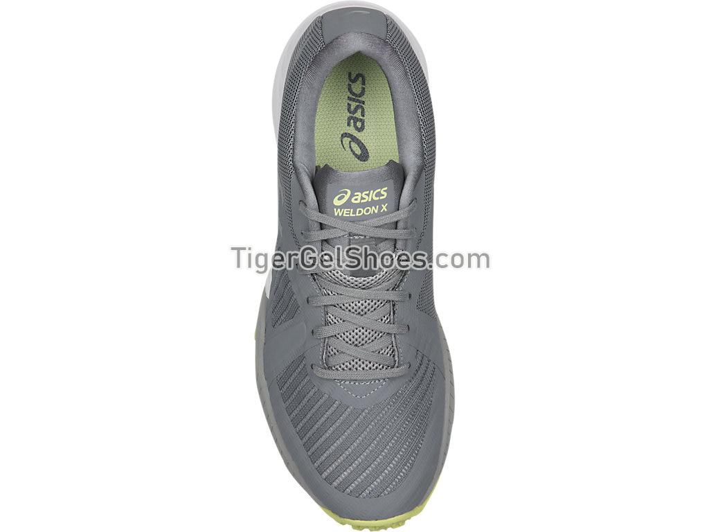 Asics Weldon X Stone Grey/Mid Grey/Limelight S757N-1196 Womens Training Shoes