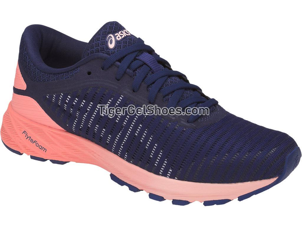 Asics DynaFlyte 2 Indigo Blue/White/Begonia Pink T7D5N-4901 Womens Running Shoes
