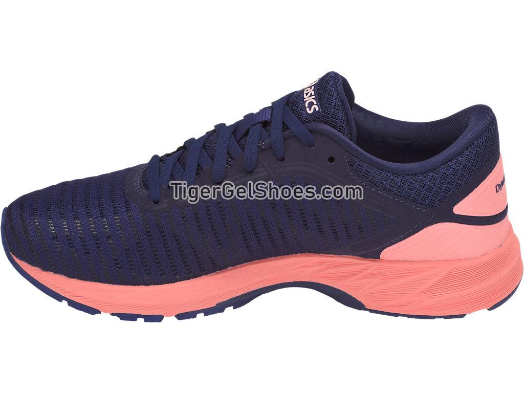 Asics DynaFlyte 2 Indigo Blue/White/Begonia Pink T7D5N-4901 Womens Running Shoes