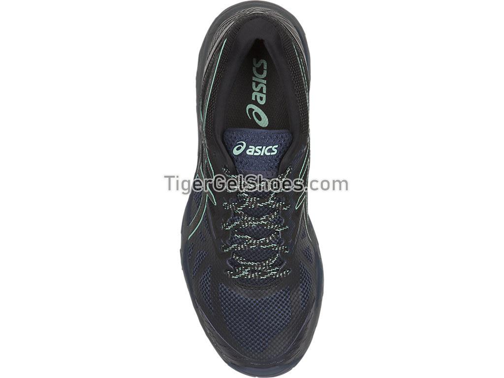 Asics GEL-Fujitrabuco 6 Insignia Blue/Black/Ice Green T7E9N-5090 Womens Trail Running Shoes