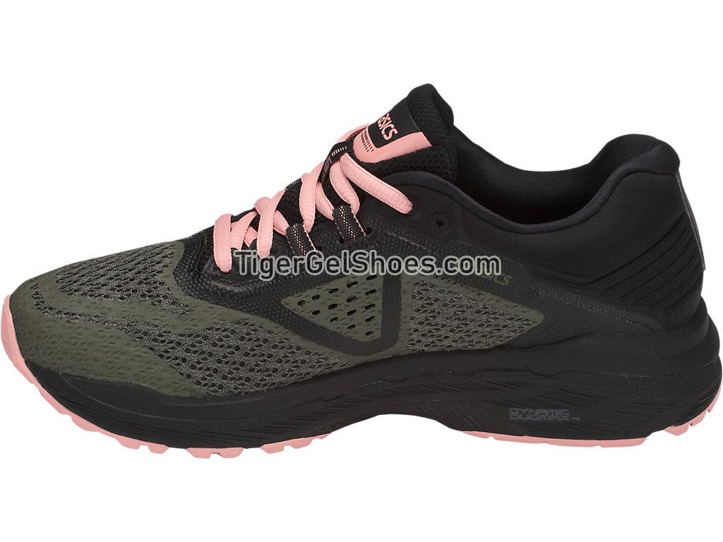Asics GT-2000 6 Trail Four Leaf Clover/Black/Coral Cloud T8A7N-8190 Womens Trail Running Shoes