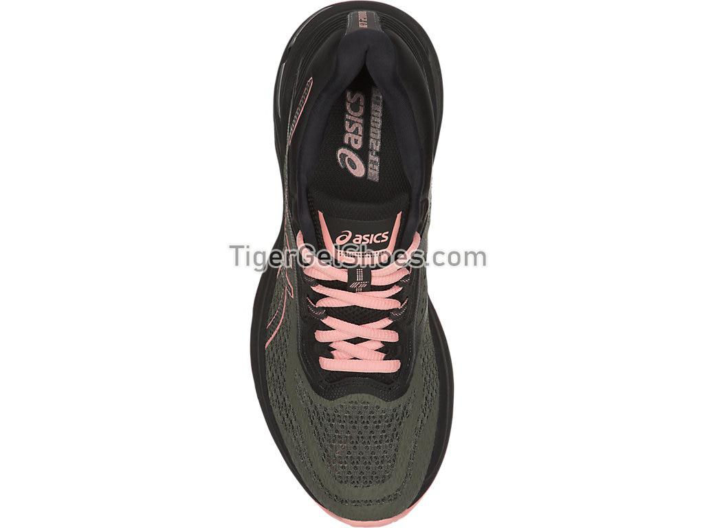 Asics GT-2000 6 Trail Four Leaf Clover/Black/Coral Cloud T8A7N-8190 Womens Trail Running Shoes
