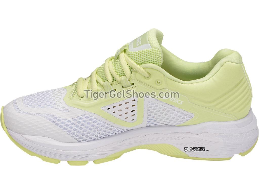 Asics GT-2000 6 Lite-Show White/Silver/Limelight T884N-0193 Womens Running Shoes