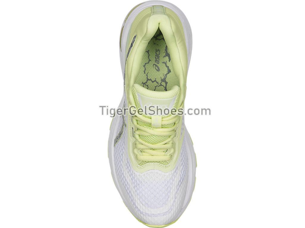 Asics GT-2000 6 Lite-Show White/Silver/Limelight T884N-0193 Womens Running Shoes