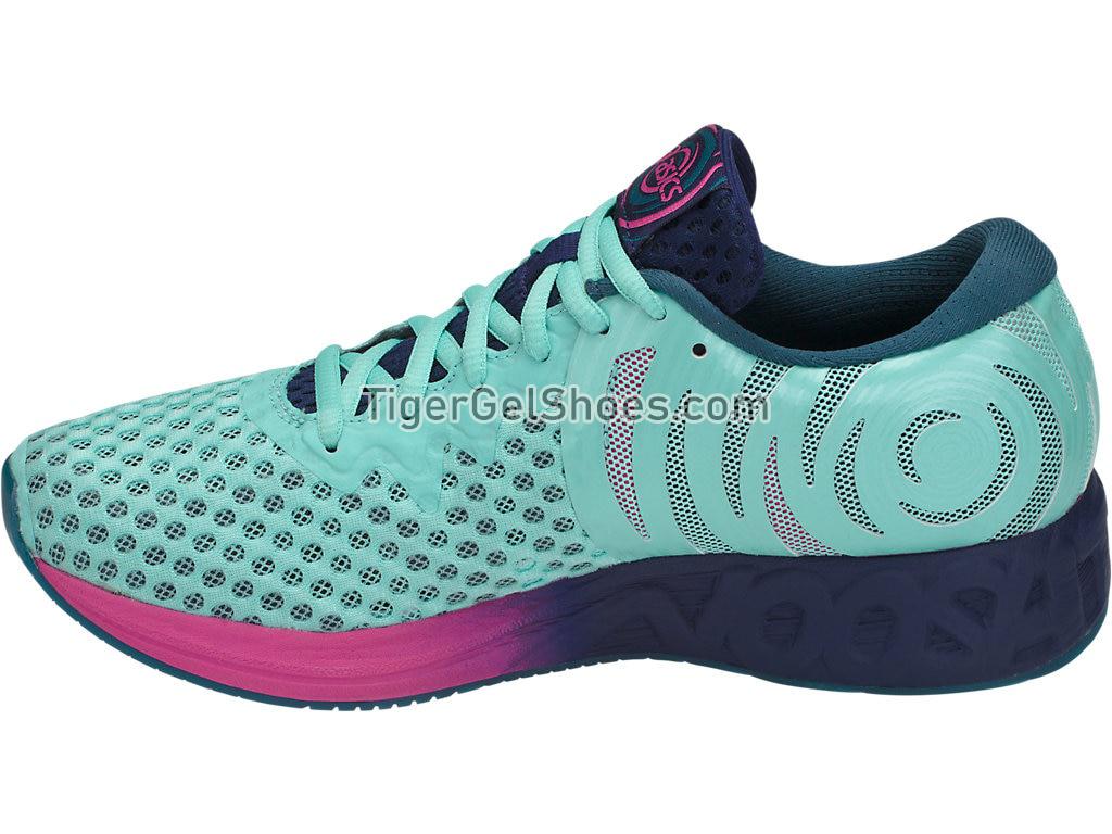 Asics Noosa FF 2 Aruba Blue/Indigo Blue/Fuschia Purple T869N-8849 Womens Running Shoes